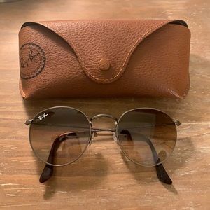 Rayban brown gradient sunglasses